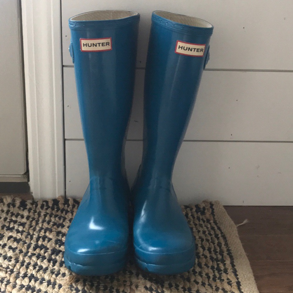 Tall Gloss Hunter Rain Boots